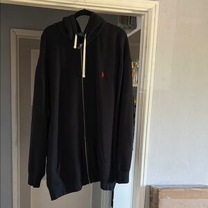 Polo by Ralph Lauren Black Zip-Up Sweater